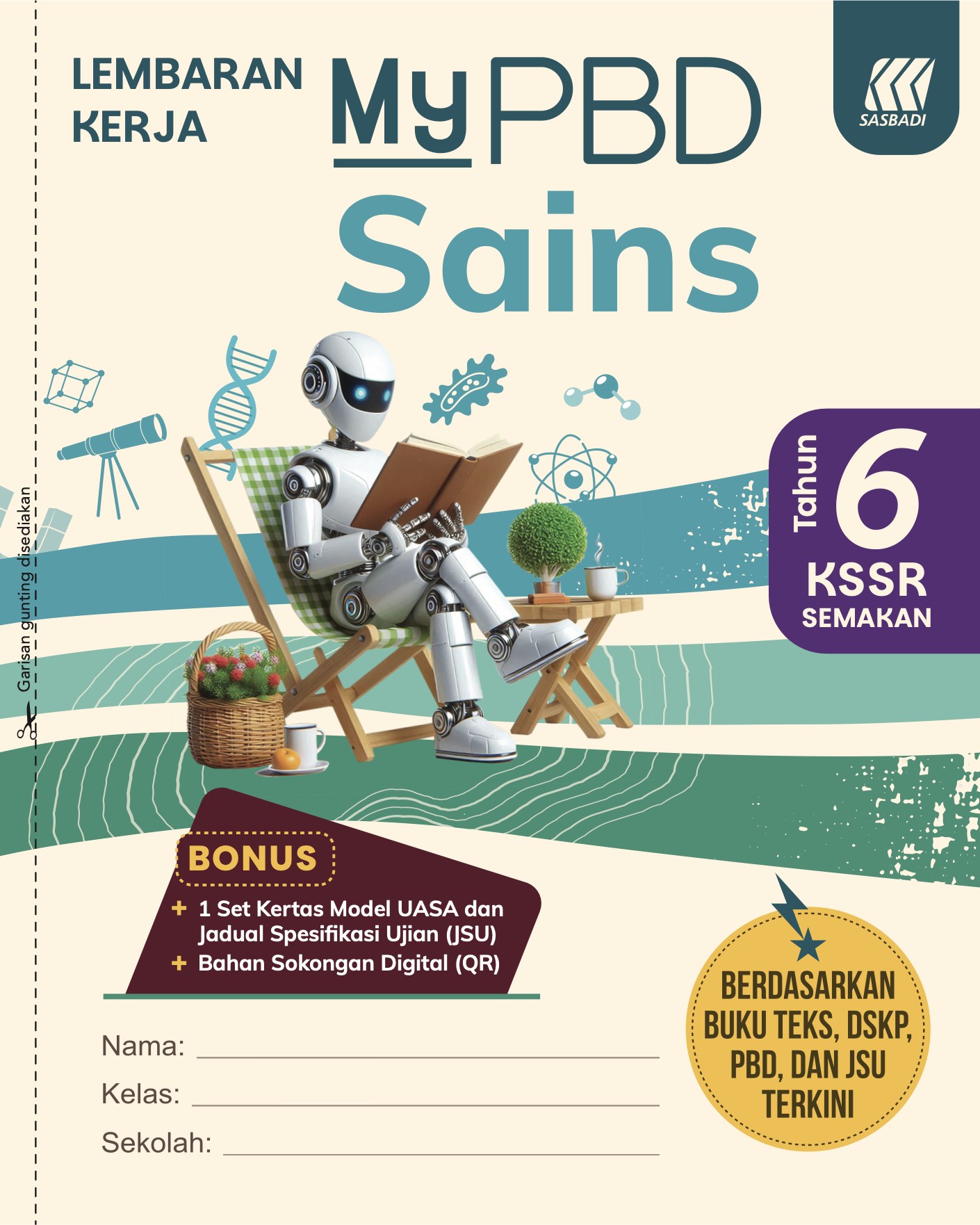 Lembaran Kerja MyPBD KSSR Sains Tahun 6 Cover